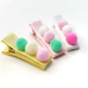 kit Micro hair clips pompom