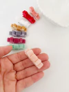 Presilha para bebê laço veludo