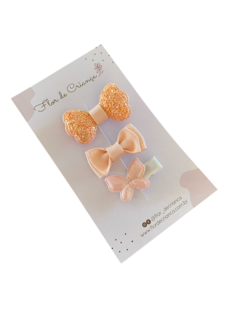 Trio de presilha para bebê