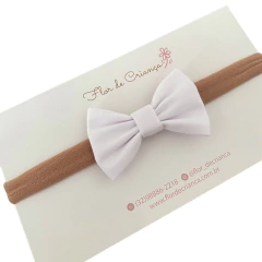 Faixa de cabelo para bebê Laço Julie