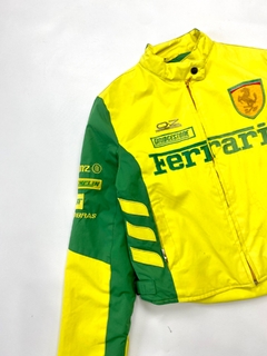 Jaqueta Racing Ferrari Amarela (P)