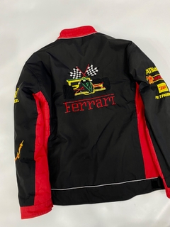 Jaqueta Racing Ferrari Black (G) - Odevy Brechó