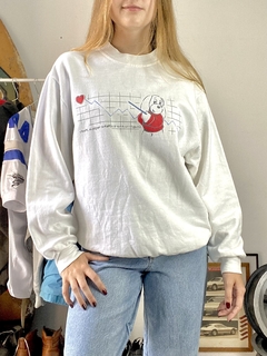 Moletom Branco Moofy (P-M) - comprar online