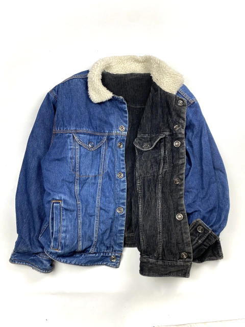 Jaqueta Dupla Face Vintage (M)