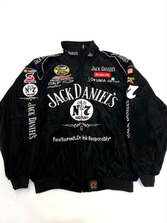 Jaqueta Bomber Racing Jack Preta (G/GG) - comprar online
