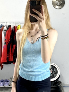 Blusinha de Fio Brilhante Nova (P) na internet
