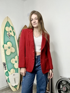 Blazer Lã Batida Vintage (P) - comprar online