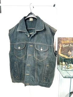 Colete Jeans Lee Vintage (G) - Odevy Brechó