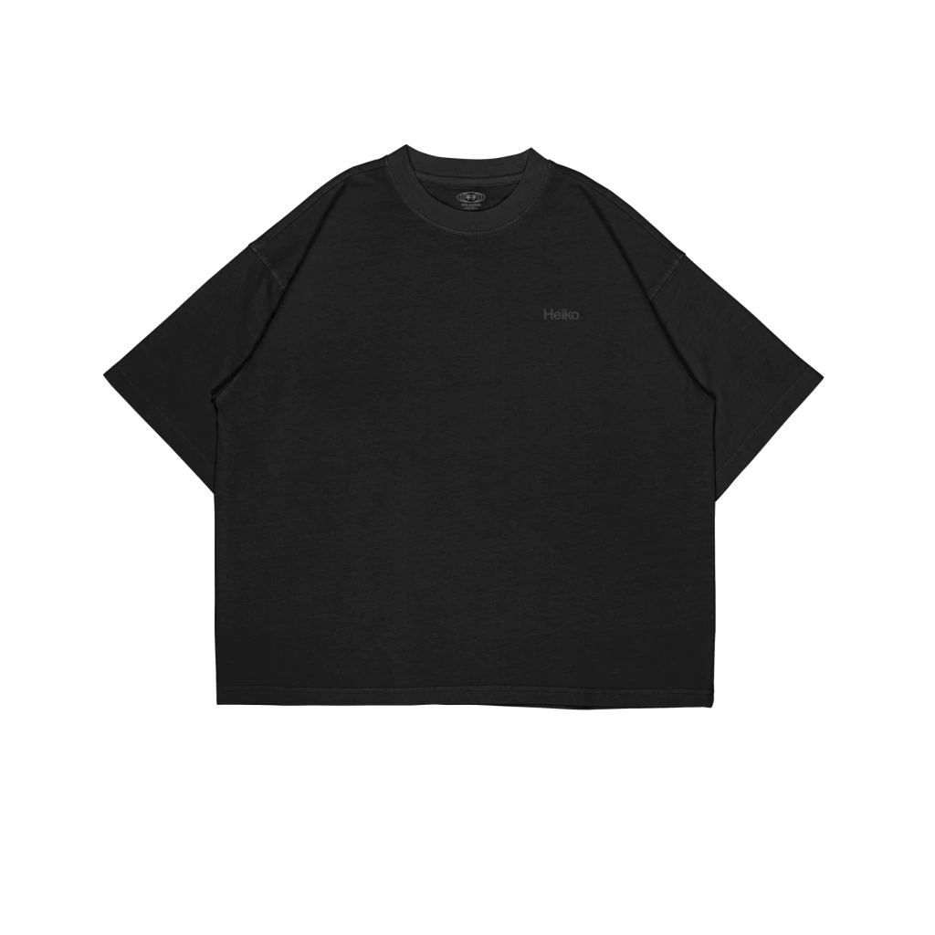 Camiseta Boxy Genten - Preto