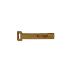 600 Tiracierres Personalizados Cuero PU Rectas -Modelo para Doblar- con ENVIO GRATIS en internet
