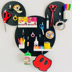 HEXAGO MOUSE ORGANIZADOR con accesorios BLANCOS
