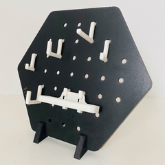 HEXAGO MINI. NEGRO con BLANCO - comprar online