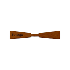 600 Tiracierres Personalizados Cuero PU Simple -Modelo para pegar- con ENVIO GRATIS - Laser3D