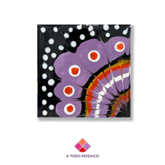 Mariposa emperador (alas violeta) ESPECIAL - A Todo Mosaico