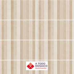 Cerámico Andes Beige Mate 8.5x30cm - A Todo Mosaico