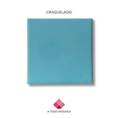 Aguamarina intenso CRAQUELADO
