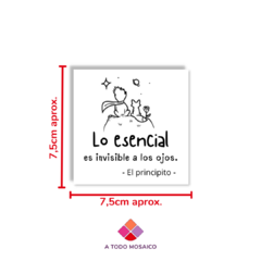 FRASE CORTADA Lo esencial es invisible a los ojos - comprar online