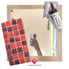 Combo espejo frappé FRESA