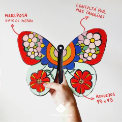 Mariposa estilo Mexicano - comprar online