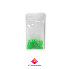 Vidrio Verde Fluo (0,5x0,5cm)