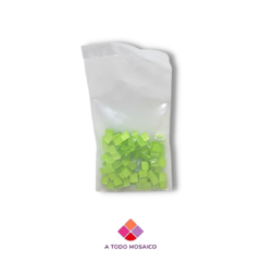 Vidrio Verde Lima (0,5x0,5cm)