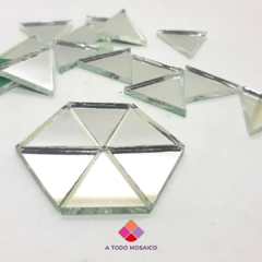 Espejito TRIANGULO 2cm x 100g - A Todo Mosaico