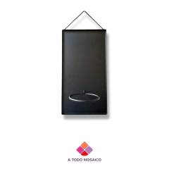 Porta Maceta 1 Gancho RECTANGULAR