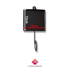 Perchero de hierro Cuadrado 1 GANCHO - comprar online