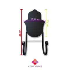 Porta Manguera/perchero MANO DE FÁTIMA - comprar online