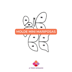 MOLDE Mini Mariposas