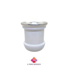 Mate Blanco Base de Hierro