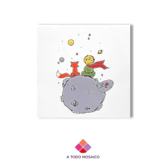 Mayólica Principito Día (Fondo Blanco) - comprar online