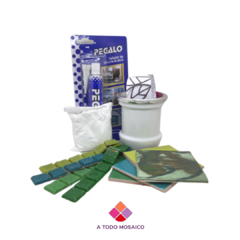 Combo Mate Hojas + molde de regalo - comprar online