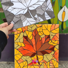 MOLDE Hoja Otoño - comprar online