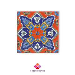 Mayólica Veracruz (Fondo Naranja) - comprar online
