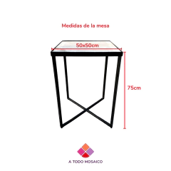 Mesa de hierro - comprar online