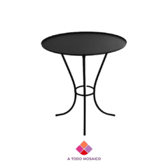 Mesa circular Ø50cm CON BORDE