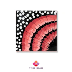 Mariposa Coral (ala rosa)