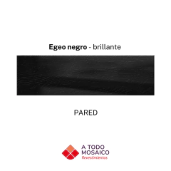 Cerámica EGEO NEGRO BRILLANTE 8.5x30cm en internet