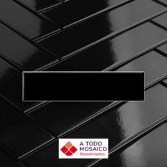 Cerámica FINLANDIA PRETO 5X20cm - comprar online