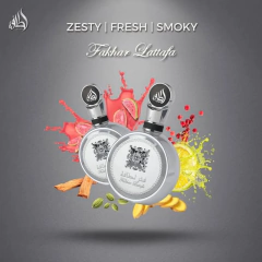 Perfume Fakhar Platin Eau de Parfum Lattafa - loja online