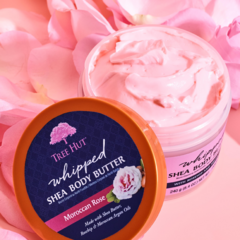 Manteiga Corporal Whipped Shea Body Butter Moroccan Rose Tree Hut 240g - comprar online