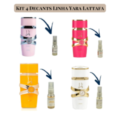 Kit 4 Decants Linha Yara Lattafa - comprar online