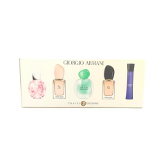 Kit 5 Miniaturas Giorgio Armani Collezione Viaggio - Day Imports