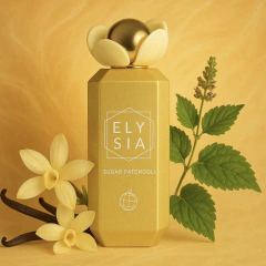 Perfume Elysia Sugar Patchouli Eau de Parfum Fragrance World - loja online