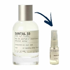 Decant Santal 33 Le Labo Eau de Parfum