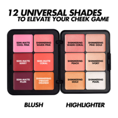 (SOB ENCOMENDA) HD Skin Blush & Glow Palette Make Up For Ever na internet