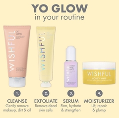 (SOB ENCOMENDA) Yo Glow AHA & BHA Facial Enzyme Scrub Huda Beauty