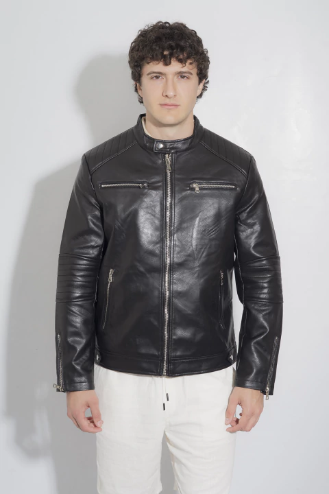 CAMPERA ECOCUERO WILLIAMS - comprar online