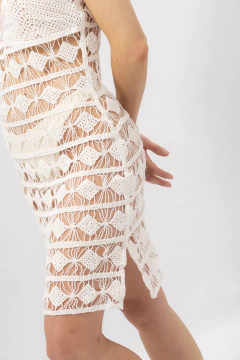 VESTIDO CROCHET LARGO EMILIA - tienda online